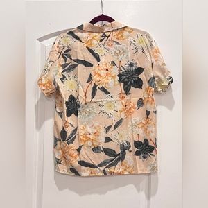 Vintage Floral Pattern Shirt - Hawaii Vibe - Vintage - Like New